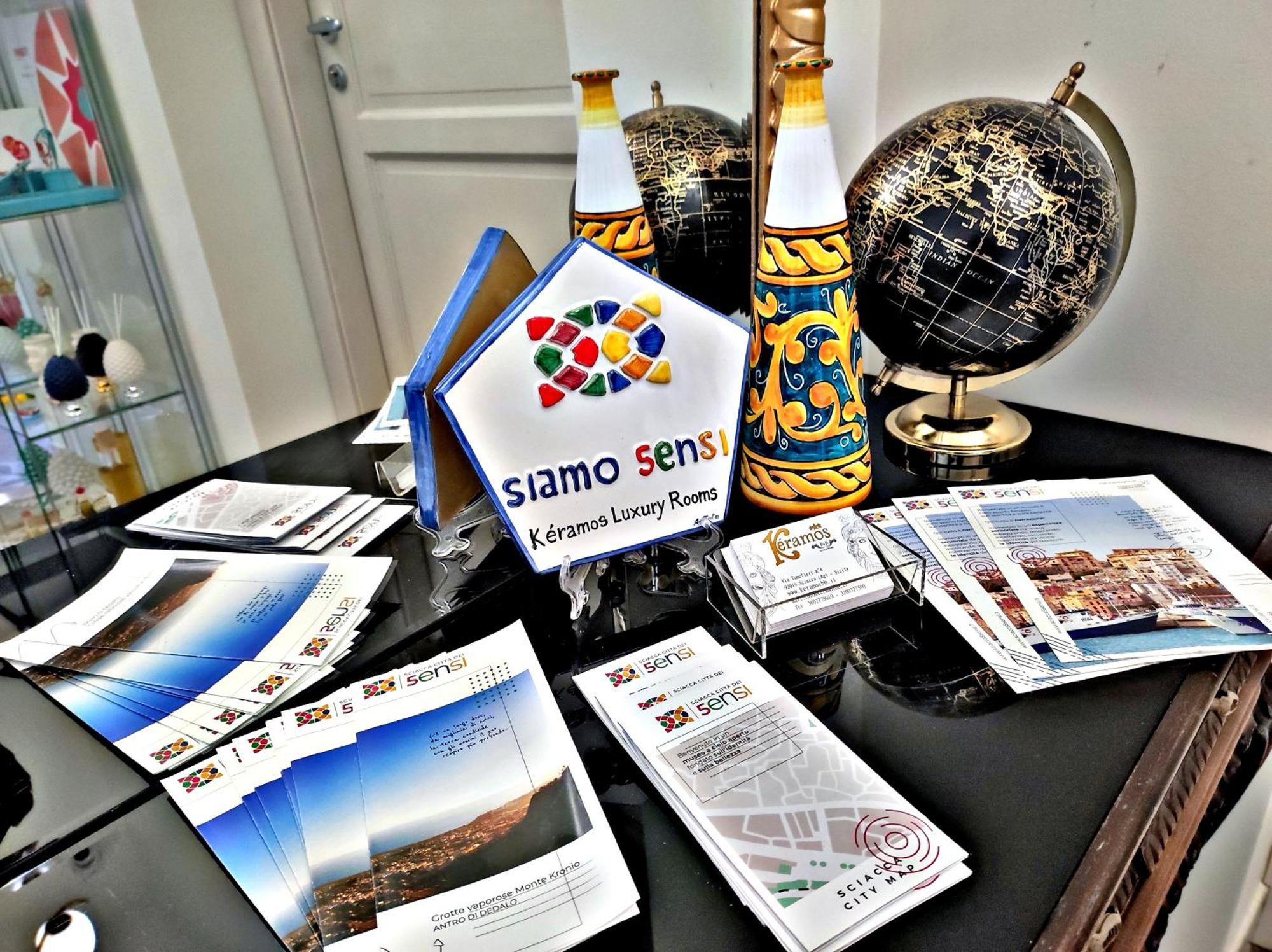 Keramos Luxury Rooms Sciacca Bagian luar foto